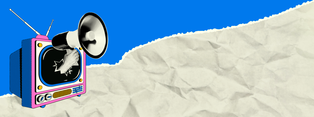 Advogado dar entrevista na TV